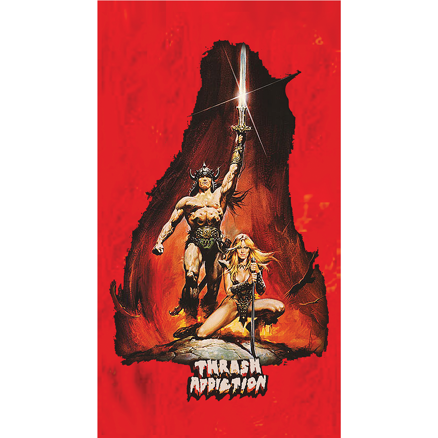 COMING SOON!!🩸 CONAN x THRASH ADDICTION BEACH TOWEL 🩸