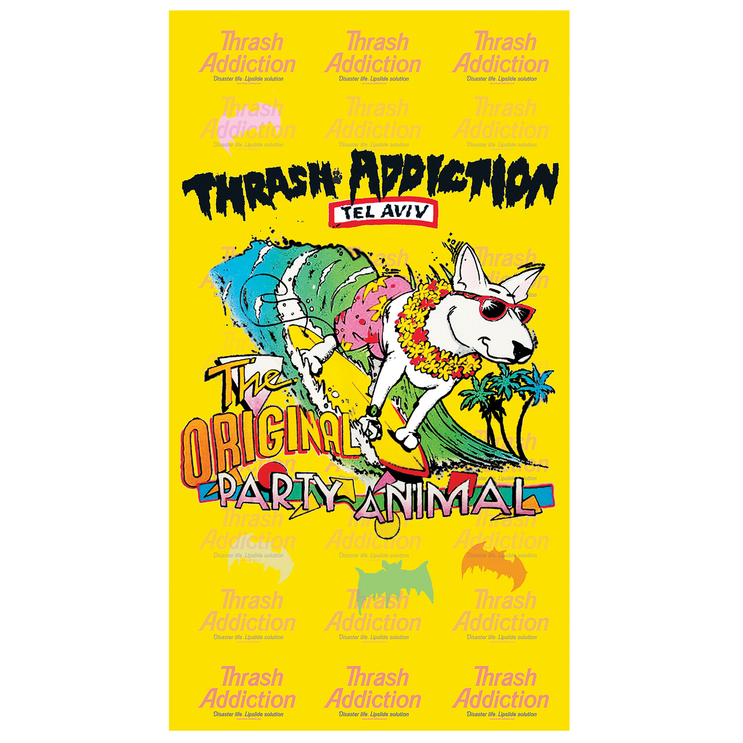 SPUD M x THRASH ADDICTION BEACH TOWEL