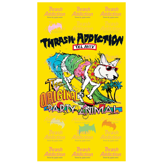 SPUD M x THRASH ADDICTION BEACH TOWEL